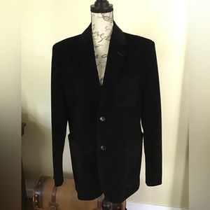 Black Corduroy Coat